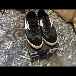 PAUL SMITH ZIGGY Black SNEAKERS Size 11